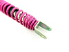 Yamaha PW50 Peewee 195mm JBS Pink/Chrome Rear Shock Absorbers