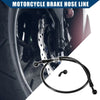 Set 80cm Length Motorcycle Hydraulic Brake Line Oil Hose Fitting with Banjo