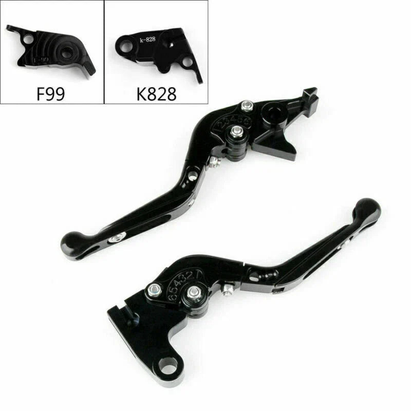 Kawasaki ZX10R / RR / KRT (2016-2017) Black CNC Brake Clutch Lever