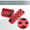 Jeep Grand Cherokee (2022-2025) Red Auto Foot Pedal Pads Covers