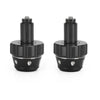 CNC Vibration Damper Black Ø 13-18mm Handlebar Ends