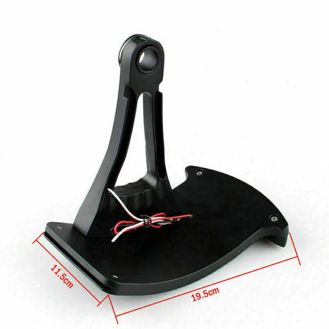 Bobber F2 Black Billet License Plate Bracket