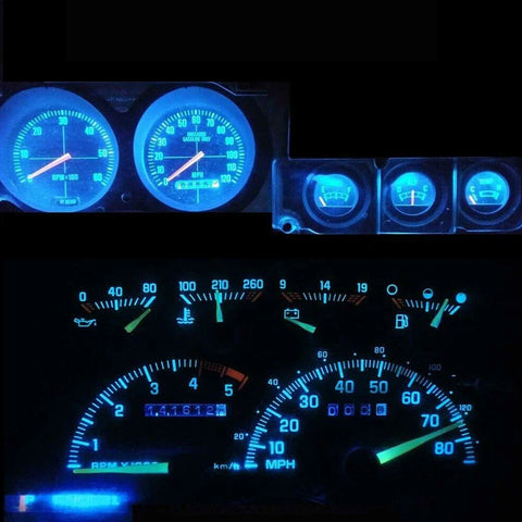 Dodge Ram 1500 2500 6pc LED Dash Instrument Cluster Lights (1994-1997)