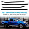 HILUX SR5 Double Cab 4x Weather Strip Window Moulding Trim (2005-2015)