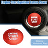 Toyota Tacoma Red Engine Start Stop Ignition Button Cover (2016-2021)