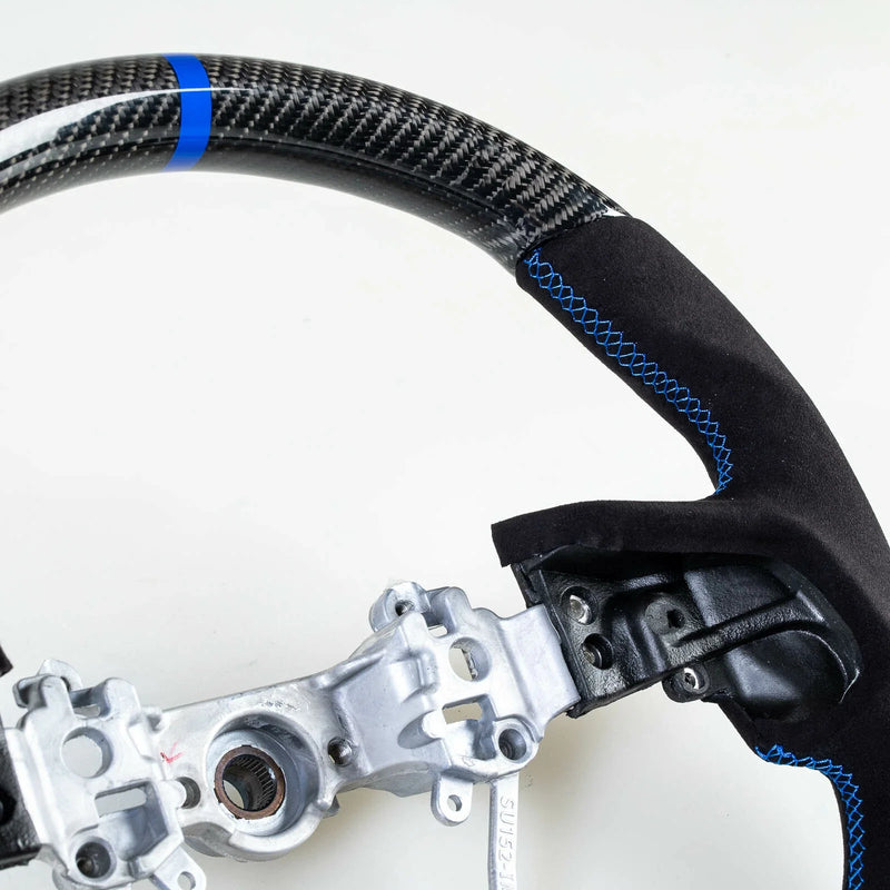 Subaru Impreza, Forester, Ascent, Crosstrek Carbon Suede B Steering Wheel (2017-2023)