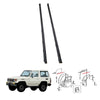 Toyota Land Cruiser BJ70 FJ70 LJ70 1984-1990 Front Door Glass Inner Weatherstrip