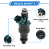 Suzuki Esteem 1.6L (1995-1997) 1 Pc Black Fuel Injector