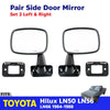 Side Mirror Door Fits 1984-1988 Toyota Hilux SURF 4RUNNER LN50 LN55 LN56 LN60