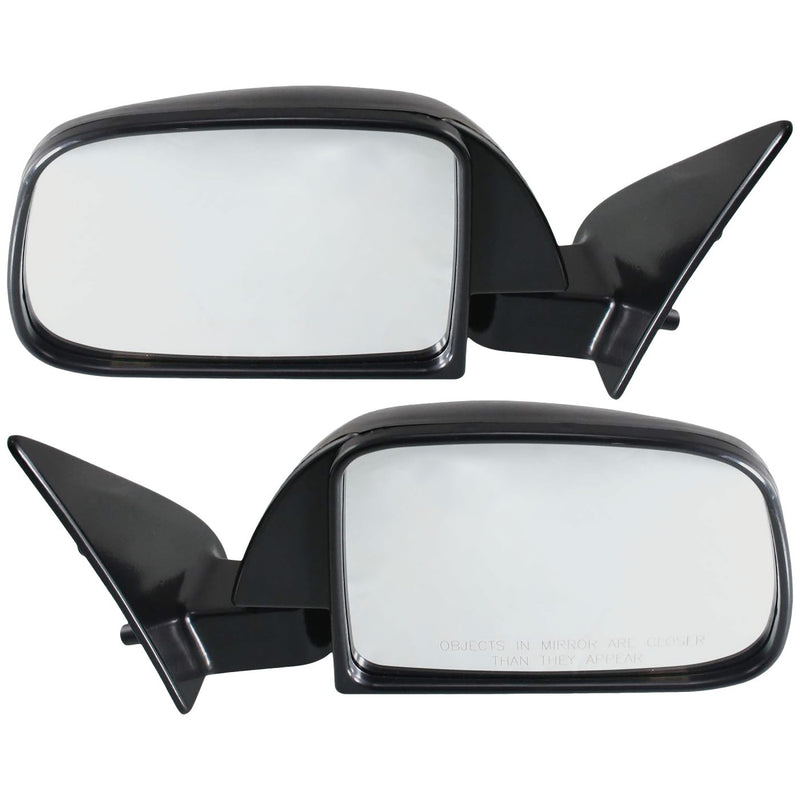 Manual Mirrors Set For 1989-95 Toyota Pickup Left and