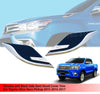 Toyota Hilux 1kd Chrome Hood Garnish Side Vent Covers (2015-2017)