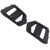 Ford Focus RS (2016-2018) 2x Matte Black Front Bumper Fog Light Covers