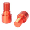 Yamaha YZF R6, R6S (1999-2012) Orange 18mm Handle Bar End Grips