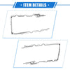 Chrysler Durable Metal Silver Tone Oil Pan Gasket (2005-2009)