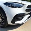 Benz W206 2 x Gloss Black Front Side Spoiler Air Vent Trim (2022-)