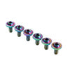 Motorcycle Bike 6 x M6x15mm Alloy Torx Head Screws