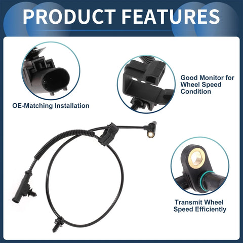 Dodge Dakota ABS Wheel Speed Sensor (2005-2011)