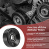 Chevrolet, Ford, GMC Accessory Drive Belt Idler Pulley (No. 88909582)
