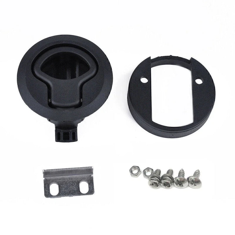 Boat Deck Hatch Door 2" Flush Pull Slam Latch (No Lock Core)