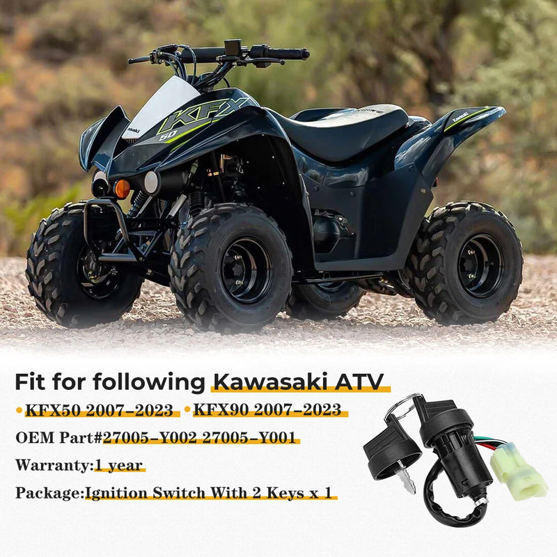 Kawasaki KFX50 / KFX90 Ignition Assembly Switch (2007–2023)