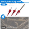 Harley Davidson Touring Street Glide / Street Glide Red Windshield Bolts