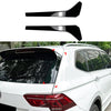 VW Tiguan Rline 2 x Gloss Black Rear Window Spoilers (2017-2023)
