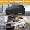 Honda Passport (2019-2023) Black 190T-PU Waterproof All Weather Car Cover