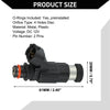 Mitsubishi Diamante (1998-2004) 3.5L Black Fuel Injection Nozzle 4 x