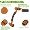 Jeep Wrangler Orange Roll Bar Grab Handles (1987-2021)