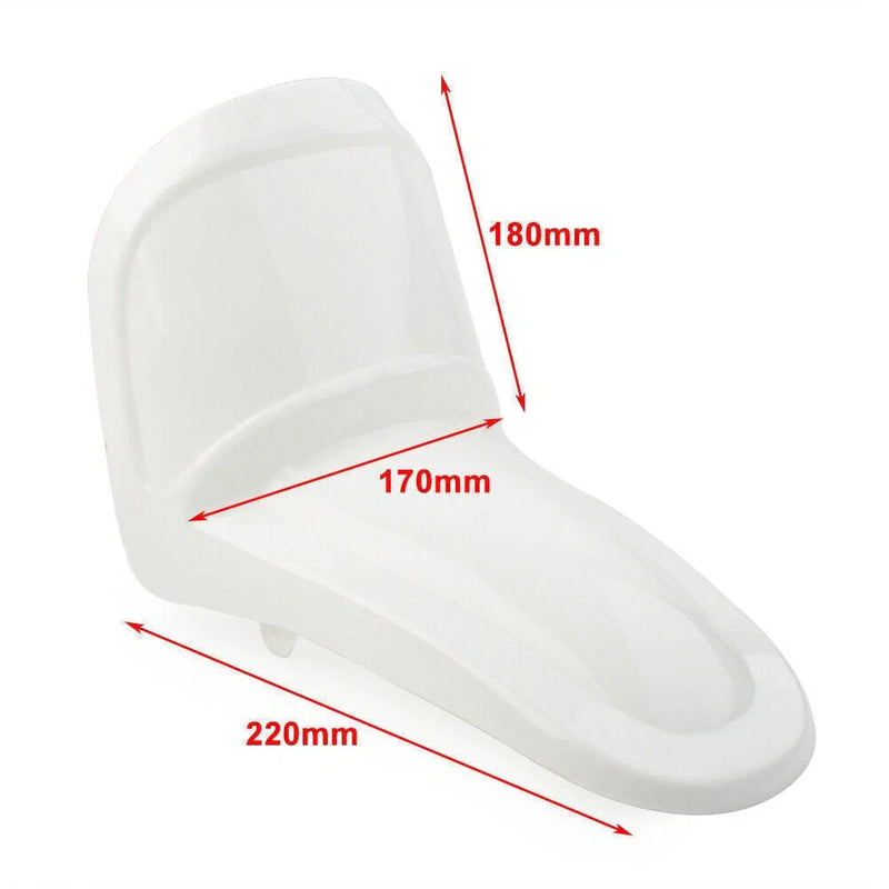 Yamaha PW50 Y-Zinger 50 White Front Fender Cover Mudguard