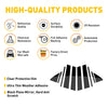 Toyota Camry PC Window BC Pillar Post Cover Trim / 10PCS / Glossy Black