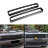 Dodge Challenger 2015-2023 100% Carbon Fiber Front Grille Inserts Cover Trim