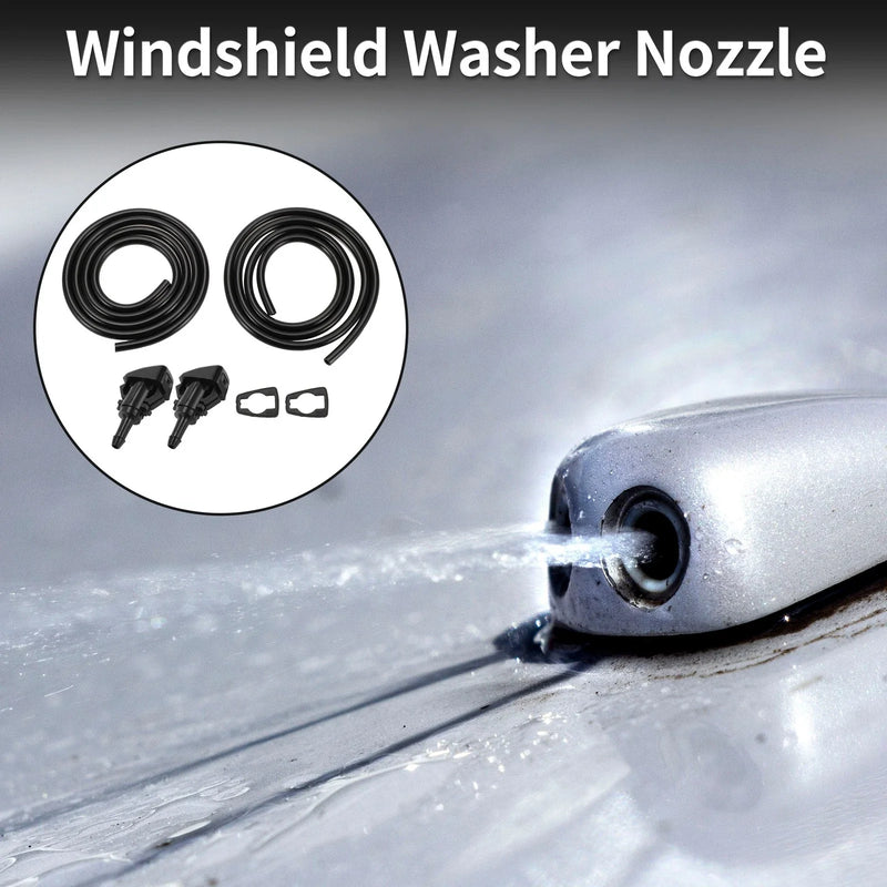 Dodge 1 Set Washer Nozzle With Gasket & Fluid Hose