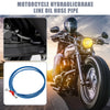 Make Model 10mm Motorcycle Hydraulic Brake Line Oil Hose Pipe Blue