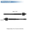 Ford Flex 2 x Front Inner Tie Rod End Links (2013-2016)
