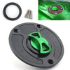 Kawasaki ZX10R ZX9R Aluminum Keyless Fuel Gas Tank Cap Cover (2004-2023)
