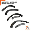 Toyota Hilux MK4 MK5 3" Matte Black Fender Flares (1997-2004)