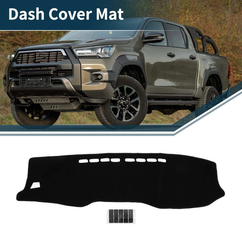 TOYOTA Hilux Gun125 Dashboard Dash Cover Mat 1 Set (2017–2020)