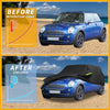 Mini Cooper 2DR 2002-2021 Black Blue Waterproof Car Cover