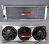 Jeep Cherokee XJ, Wagoneer 3 Rows Radiator, Shroud & Fans (1991-2001)