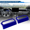 Toyota Tacoma Air Condition Outlet Vent Trim Cover Frame 1 Pair (2024–2025)