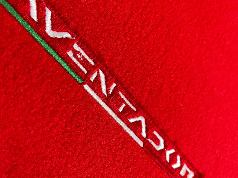 Lamborghini Aventador Tailored Red Carpet Floor Mats (2012-2020)