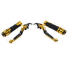 Yamaha FZ MT 07 09 Folding Gold Brake Clutch Lever Grip Set (2014-2020)