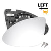 Porsche Cayman Boxster Left Side White Heated Mirror Glass (2005-2012)