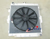 Toyota Land Cruiser HZJ70 HZJ73 HZJ77 Aluminum Radiator & Fan (1990-2007)