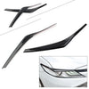 Toyota Camry SE XSE Black Headlight Eyebrow Trim (2018-2020)
