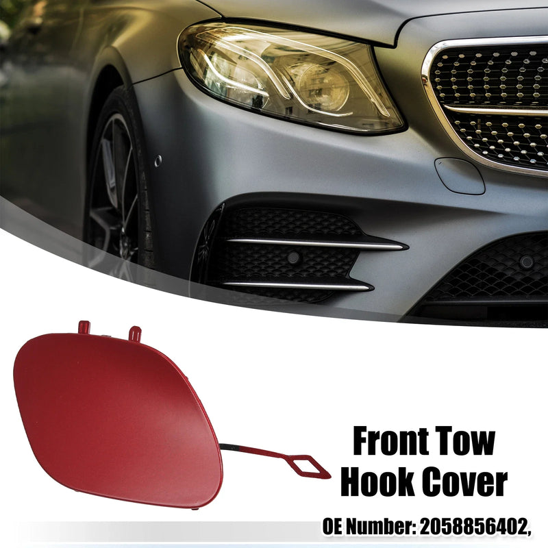 Mercedes-Benz C-Class W205 Front Bumper Tow Hook Eye Hole Cover (2015-2021)