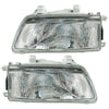 Honda Civic EF SH SH4 Sedan (1990-1991) 2 x Head Light Glass Lens