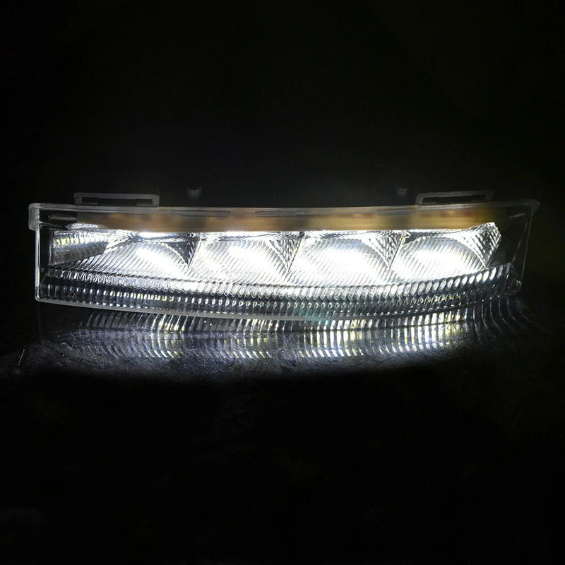 Mercedes-Benz W204 C300 LED DRL Fog Light Covers (2008-2015)