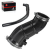 Yamaha Raptor YFM 660 Left Manifold Snorkel Intake Tube & Pipe (2001-2005)